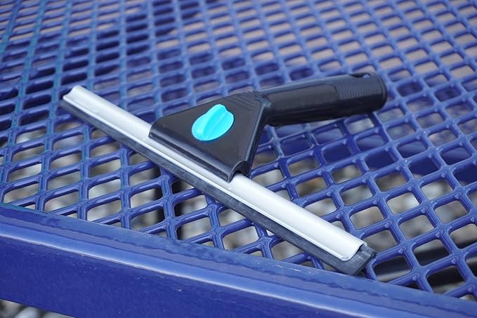 Moerman 18 Inch All Purpose Window Squeegee - Lightweight Durable Plastic Handle -Aluminum Channel with Streak Free Rubber - for Window Cleaning, Showers, and Mirrors