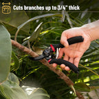 Mr. Pen- Pruning Shears, Garden Shears, 8" Professional, Titanium Blade, Garden Scissors, Gardening Shears