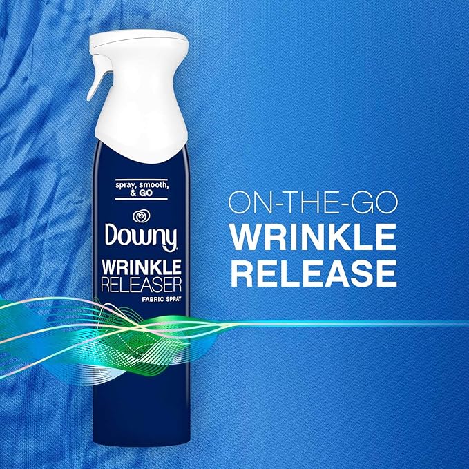 Downy WrinkleGuard Wrinkle Releaser Fabric Spray, Fresh, 9.7 oz