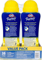 Clorox Fraganzia Laundry Scent Booster Crystals, In-Wash Fragrance Beads for Fresh-Smelling Clothes & Linens, Safe for All Fabrics & Colors, Citrus Blossom Scent, 18 Oz, 2 Pack