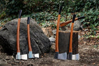 1844 Helko Werk Germany Vario Splitting Axe - German Made Midsize Splitter Axe for Splitting Wood and Splitting firewood - Head 4.5 lbs, Handle 30 in. (Medium Splitting Axe) #10059
