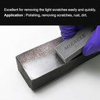 MIRACLE Eraser #120 – Rust & Scratch Remover, Metal Tool Cleaner, Polishing Block – 2.36 x 0.79 x 0.39 in (60 x 20 x 10 mm)