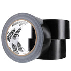 Lockport 3 Pack Black Duct Tape Heavy Duty Waterproof,20 Yards x 2 Inch,Strong Adhesive Roll for Indoor & Outdoor Repair,No Residue,Tear by Hand - Duct Tape Bulk Value