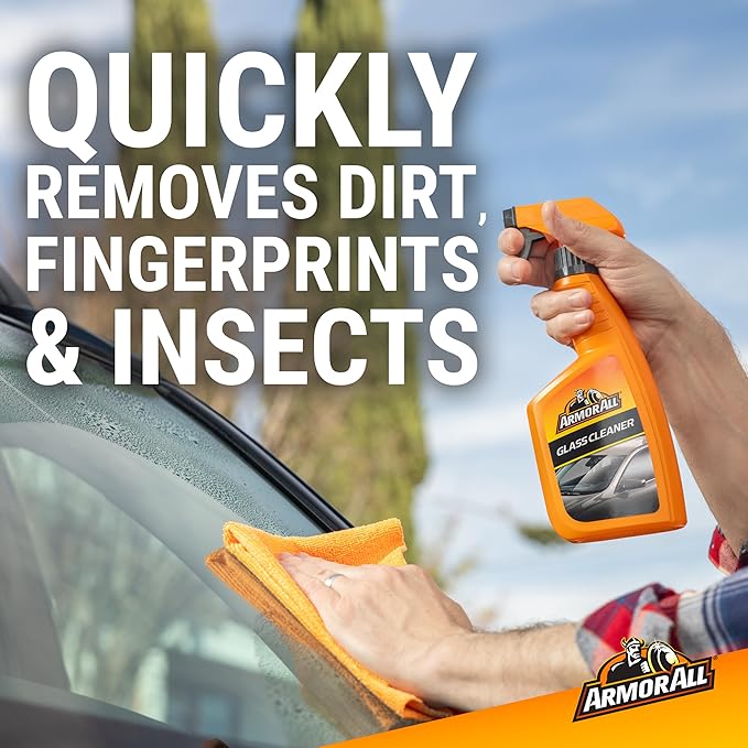 Armor All Liquid Auto Glass Cleaner by Armor All, Glass Cleaners for Cars, Trucks, 22 Fl Oz Each