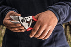 Felco F16 Pruning Shears – 7.7" Garden Clippers for Left-Handed Users with Bypass & Anvil Blades | Hand Pruners for Gardening | Garden Tool Cutter with Aluminum Handle, Lightweight Swiss Precision