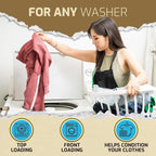 RAW BASICS Dryer Sheets, 80 Bulk Loads, and Scent Boosters for Washer, Fresh Aroma, and Laundry Detergent Sheets