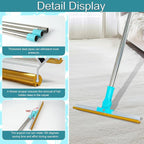 Pet Hair Remover for Carpets with 3 Lengths Adjustable Handle (23-54") - Stand-Up Tool to Remove Matted Dog & Cat Hair from Deep Pile Rugs, Stairs, Under Furniture