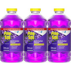 Pine-Sol Multi-Surface Cleaner, CloroxPro, 2x Concentrated Formula, All-Purpose Cleaner, Lavender Clean, 80 Fl Oz, Pack of 3