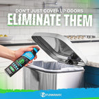 FunkAway Big Jobs Aerosol Spray, Extreme Odor Eliminator, Fresh Scent, White, 2 Pack of 13.5 oz. Sprays for Shoes, Pets, Large Non-Washables