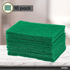 Superio Heavy Duty scouring Pads Non-Scratching Scrubber, Non-Scratch Cleaning Scrub Pads, Eco-Friendly Reusable Kitchen Scrubbing Pad, Great for Non-Stick Cookware