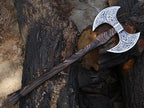24” Viking Double Handed Axe, Large Norse Axe, Scandinavian Style Hatchet Double Headed ax, Viking ax, History of Norse Mythology self Defense Prop Tools
