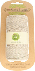 The Beadsmith 100% Hemp Cord – Natural Color – 1.5mm, 262 Foot Spool, 36LB Test Strength – Twine for Jewelry Making, Macrame, Paper Crafts, Gardening, Scrapbooking, Home Décor, DIY String Art & More