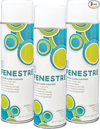Fenestre Premium Glass Cleaner, Foaming, Aerosol, 3 pack (19 oz)