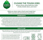 Seventh Generation Ultra Deep Probiotic Multi Surface Cleaner, 9.4 Fl Oz, Fresh Breeze, 80% USDA Biobased All Purpose Cleaning Spray, Breaks Down Tough Grease & Grime, Safe for Kids & Pets