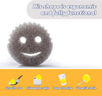 Scrub Daddy Sponge -Style Collection- Scratch-Free Scrubber for Dishes and Home, Odor Resistant, Soft in Warm Water, Firm in Cold, Deep Cleaning Kitchen and Bathroom, Dishwasher Safe, 1ct (3 Pack)