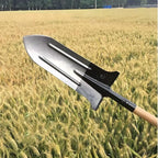 Multi-Purpose Shovel, Heavy Duty Gardening Shovel, Garden Shovel for Digging, Heavy Duty Steel Gardening Tool (Pointed, No Handle)