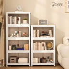 Jalove 88QT Plastic Storage Bins with lids, Stackable Collapsible Storage Containers with Wheels, Closet Organizer and Storage Drawers, Clothes Storage Cabinet for Home Office Garage, 3 Pack White