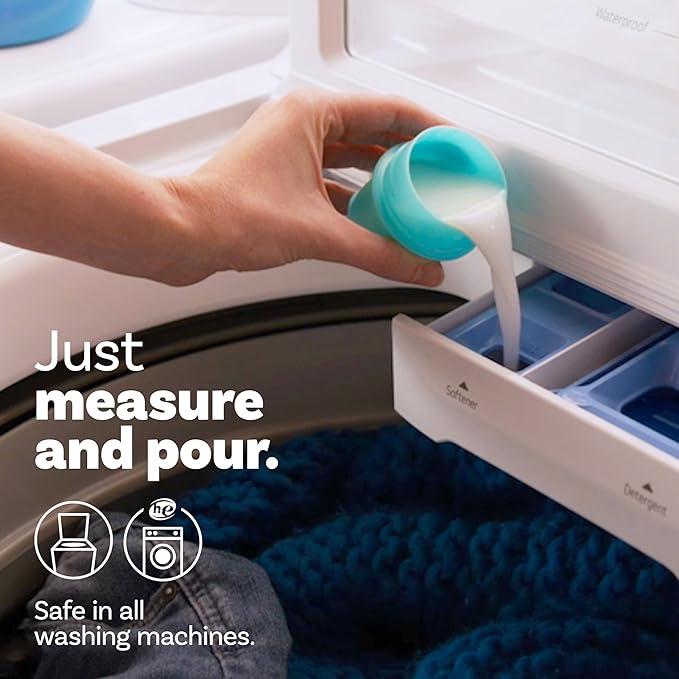 Downy Soft, 2 in 1 Soft and Fresh Liquid Fabric Softener, Clean Breeze, 111 fl oz, 150 Loads, Fabric Conditioner Liquid provides softness and freshness for fabrics