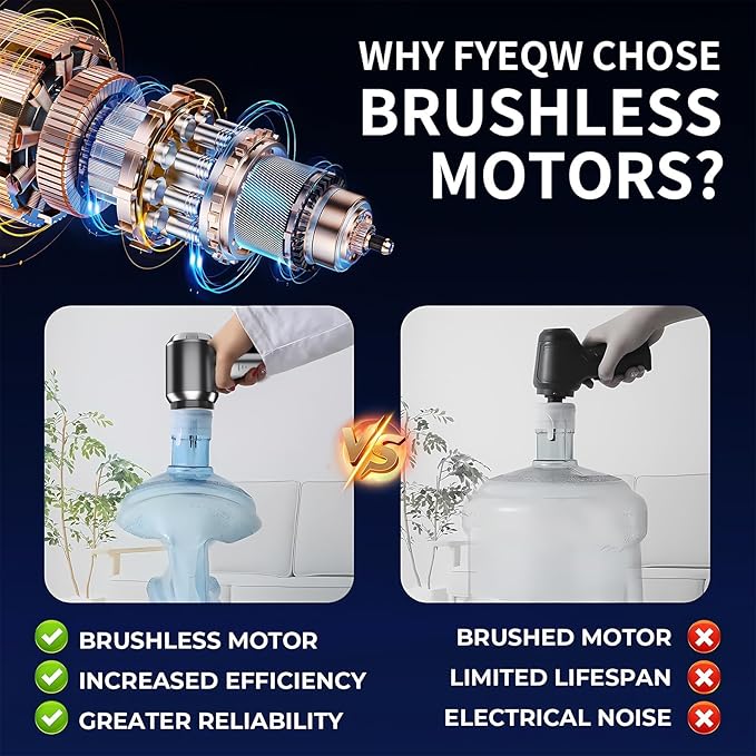 Car Vacuum Portable Cordless 20000PA High Power Mini Vacuum Cleaner 4-in-1 Compressed Air Duster & Air Blower & Pump Hand Held Vacuum with Brushless Motor for Car, Home, Office,Camping ((silver gray))
