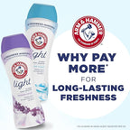 ARM & HAMMER Light In-Wash Scent Booster, Laundry Scent Booster Lavender Escape scent, 24 Oz