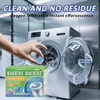 Premium Washing Machine Cleaner Tablets - Washer Machine Cleaner Tablets for Deep Clean & Deodorize, Fits Front Load & Top Load Washers, 12 Pieces Pack