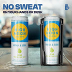 Frost Buddy Universal Buddy Can Cooler - Fits All - For Regular 12 & 16 oz or Slim-Size Bottles - Insulated Double-Walled Stainless Steel (Ice Cream)