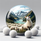 Wool Dryer Balls, Laundry Reusable Anti Static Natural Fabric Softener. Organic XL Hypoallargenic Made with 100% New Zeland Wool. Pet Lint Hair Catcher Helper