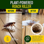 Green Guard Pest Control Spray - Indoor & Outdoor Killer of Ants, Roaches, Spiders & Other Crawling Insects, Safe Around Children & Pets, Plant-Based, Pleasant Scent (Lemongrass Blast, 32 oz)