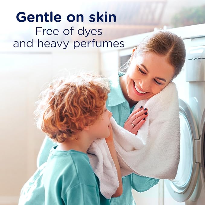 Downy Rinse & Refresh Laundry Odor Remover And Fabric Softener, Cool Cotton, 48 Fl Oz, HE Compatible Laundry Sanitizer, Safe On All Fabrics, Downy Fabric Softener, Liquid Fabric Softener