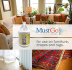 Spray Odor Eliminator - Controls, Removes and Prevents Damp, Musty Smells - 1 Gallon