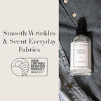The Laundress Classic Fabric Spray, Wrinkle Release Spray, Upholstery and Linen Spray, Fabric Refresher, Clean Laundry Scent, 8 Fl Oz
