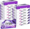 Hushee 600 Count Dryer Sheets Bulk Natural Fabric Softener Sheets Plant Lavender Laundry Softener Naturally Softens and Removes Static Cling