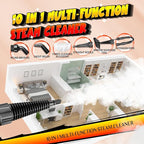 Handheld Steam Cleaner for Home,Couch,Floors,Upholstery and Grout, Pressurized Steamer Cleaning with 10pcs Accessories for Home Use, Multi-Purpose Deep Cleaning Steamer for Car/Toy/Tile/Grout/Window