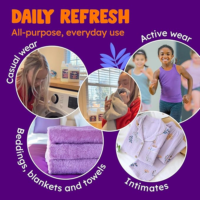 Originally Yellow Plant Based Fabric Softener | Ultra-Concentrated Laundry Softener Infused with Organic Lavender | High-Efficiency Plant Liquid Fabric Softener Helps Remove Static & Wrinkles | 34 Oz