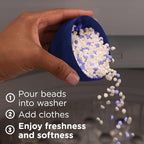 Downy Blends 2-in-1 Soft & Fresh Laundry Scent Booster Beads, Spring Peony Scent, 13.0 OZ, Laundry Softness and Scent Booster