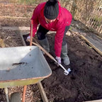Spear & Jackson Digging Spade, Traditional Stainless Range Garden Tool, Treaded Stainless Steel Head and Ash Wood Handle for Efficient Soil Digging