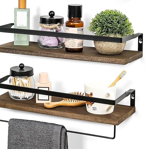 KURUI Black Self Drilling Drywall Anchors, 140PCs #8 Dry Wall Anchors and Flat Head Screws Kit, 70 Anchors + 70 Screws, 75LB Heavy Duty Hanging for Picture Frames Wall Decor Art, Sheetrock Hangers