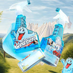 Spray Bottle With Microfiber Cap - All Purpose Cleaner 16oz - FRESH (2 Pack)
