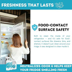 Oh Yuk Fridge Cleaner – 16 oz Concentrate Refill | Makes 4 Spray Bottles | Cleans Inside Refrigerator for Spotless, Food-Contact Safe Surfaces | Lifts Sticky Messes & Dried-On Food