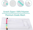 BAGAIL Laundry Bags Mesh Wash Bag for Intimates Lingerie and Delicates,7Pcs(1XL,2L,2M,2 Bra Bags)