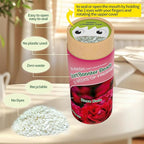 DR.EASY Laundry Scent Boosters 312g,Rose Date Scent Boosters for Washer，Bulk Laundry Booster Beads and fabric scent booster，Fresh Scented Clothes fo 12 Weeks