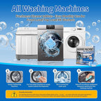 Washing Machine Cleaner Tablets - Deep Cleans & Descaler for Front Load and Top Load Washers, HE Compatible, 24 Pack