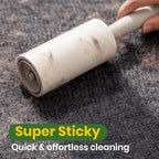 DELOMO Lint Roller 1,000 Sheets (5 Rollers + 5 Refills) - Lint Rollers for Pet Hair Extra Sticky, Mega Value Pet Hair Removal Tool for Clothes/Couch/Furniture/Car - Ideal for Pet Owners