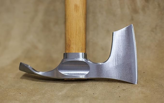 Bearded Hatchet/Axe Combined with Curved Adze Blade - Bowl Makers Tool by mapsyst