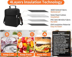 ZM-YOUTOO Lunch Box for Men - Reusable Lunch Bag Men Adult Women- Insulated Small LunchBox