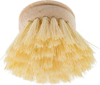 REDECKER Replacement Head for Dish Brush, 1-5/8-inch, Set of 2, 100% Natural Tampico Fiber and Untreated Beechwood, Made in Germany - Natural Dish Brush Replacement Heads