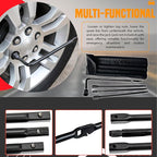 Premium Spare Tire Lug Wrench Tool Kit for Chevrolet Suburban, Avalanche, GMC Yukon, and Cadillac Escalade - Durable Carbon Steel, Rust-Resistant Coating