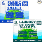 Fabric Softener Sheets for Washer bundle with 100 Sheets Laundry Detergent Fresh Linen
