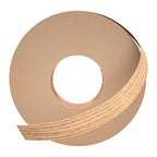 GSCIT Club Red Oak Edge Banding, 1 inch x 25ft roll of Veneer Edge Banding Preglued Flexible, Real Wood Tape Banding