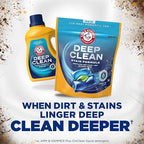 ARM & HAMMER™ Deep Clean Stain Formula Laundry Detergent Power Paks, Laundry Stain Remover, Sparkling Clean Scent, 44 Count, 44 Loads